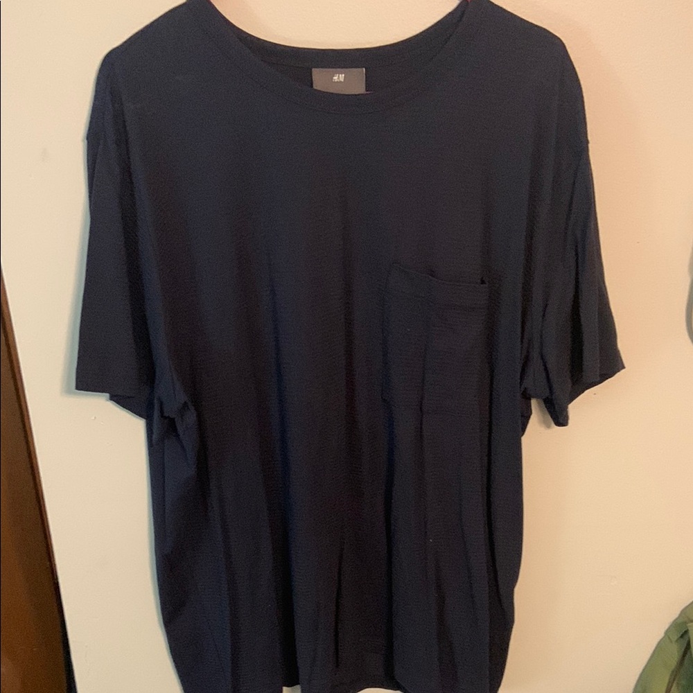 H&M Blue Short Sleeve Tee